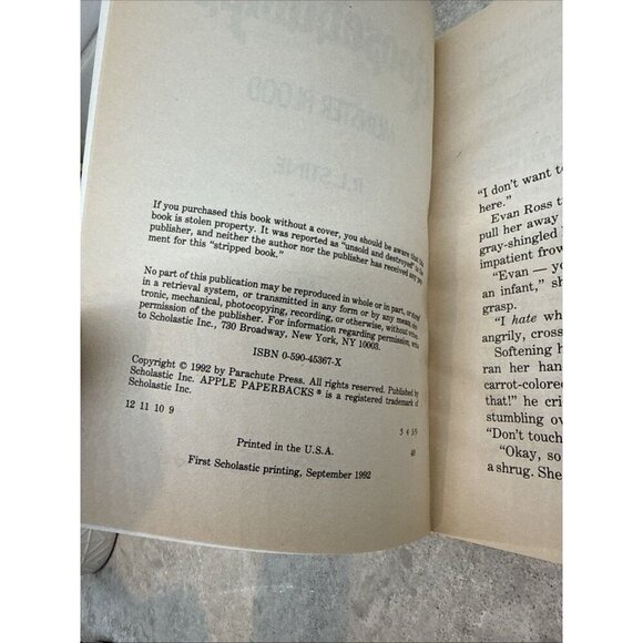 Goosebumps #3 Monster Blood 1992 by R.L Stine. Paperback. Like New - Picture 9 of 9